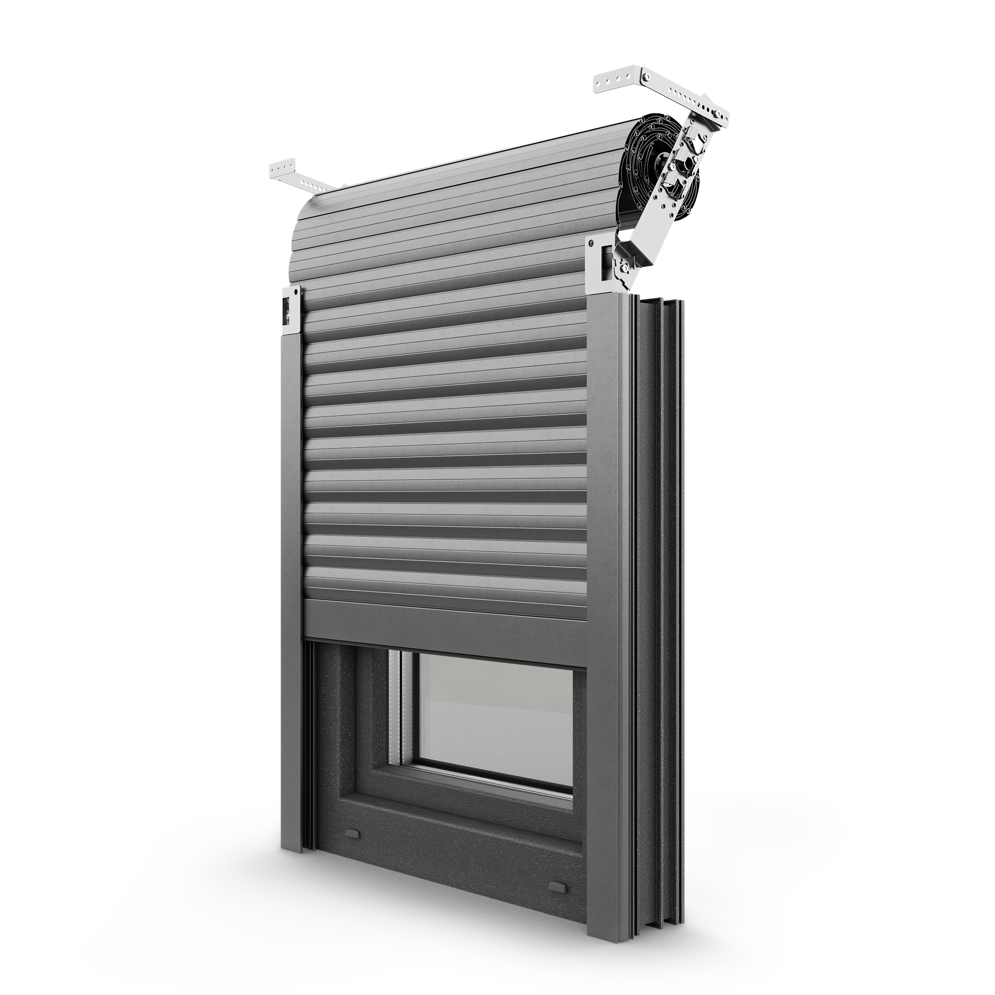 Aufsatzrollo Modell 03